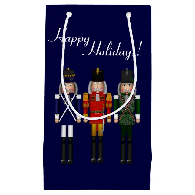 Nutcracker Trio, Blue-GIFT BAG S (Front)