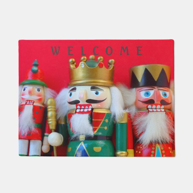 Nutcracker trio doormat (Front)