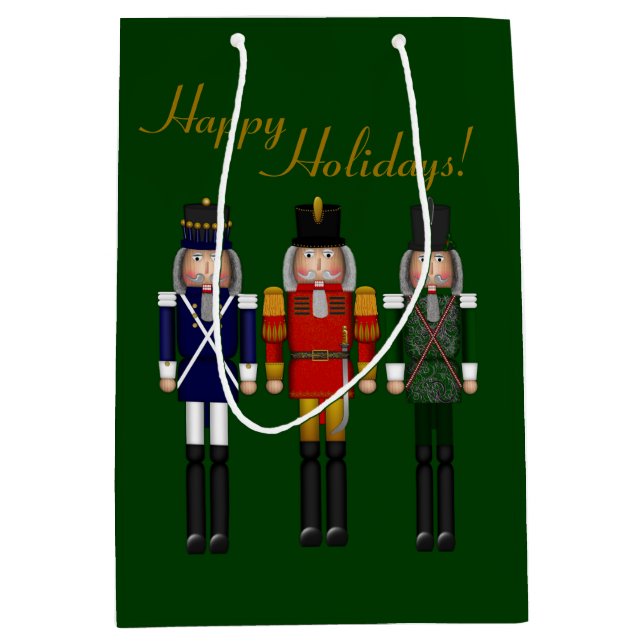 Nutcracker Trio-Green-GIFT BAG M (Front)