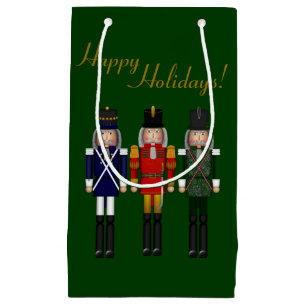 Nutcracker Trio-Green-GIFT BAG S