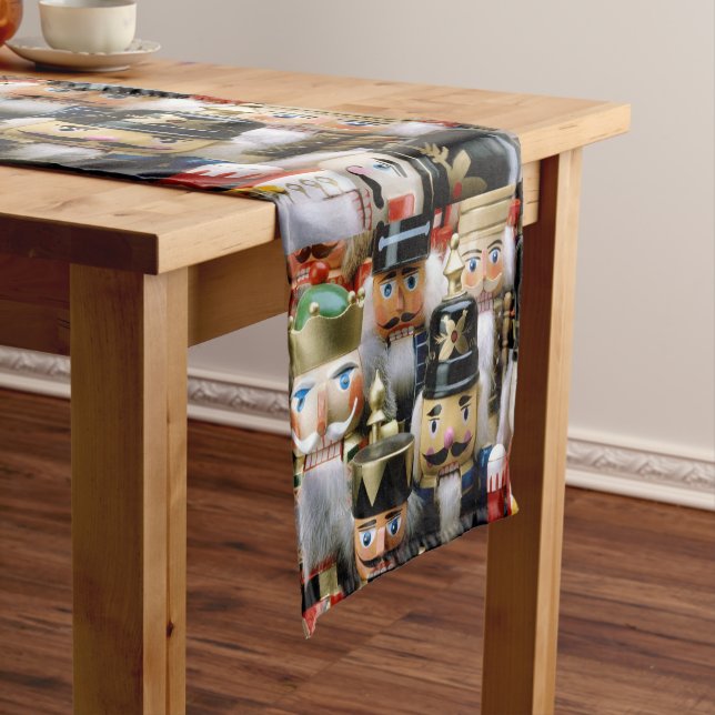 Nutcracker Troop Short Table Runner (In Situ)