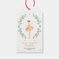 Nutcracker watercolor botanical cute Christmas Gif