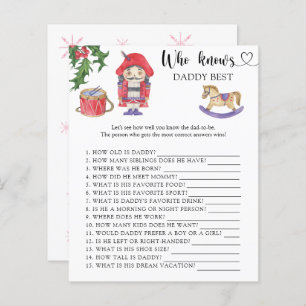 Nutcracker - Who knows daddy best game