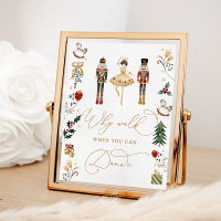 Nutcracker why walk when you can dance birthday