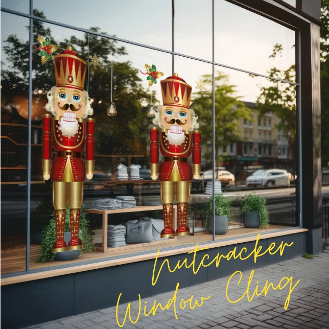 Nutcracker Window Cling (Birthday Depot Party Supplies
Nutcracker Window Cling Trendy Stylish Home Office Holiday Decor)
