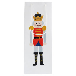 Nutcracker Wine Gift Bag