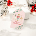 Nutcracker Winter Ballet Christmas Gift Tags<br><div class="desc">Nutcracker ballet winter snowflakes christmas party tags.</div>