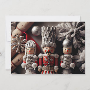 Nutcracker with Red Jacket Holiday Card