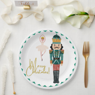 Nutcrackers Christmas Plate