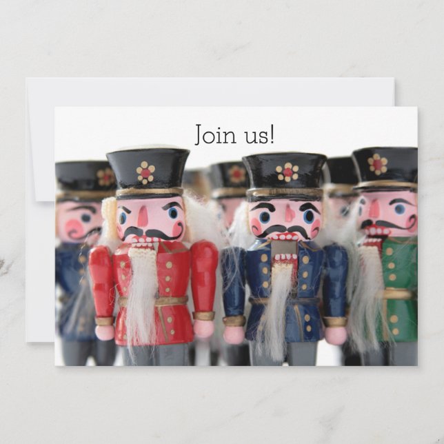 Nutcrackers group invitation (Front)