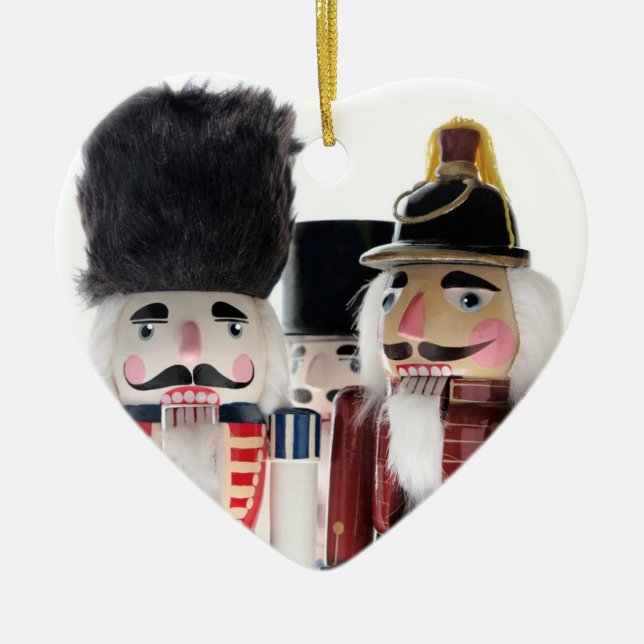 nutcrackers heart ornament (Front)