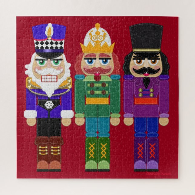 Nutcrackers Holiday Gift Jigsaw Puzzle (Vertical)