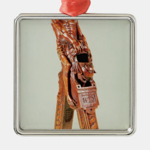 Nutcrackers in the form of a man metal ornament