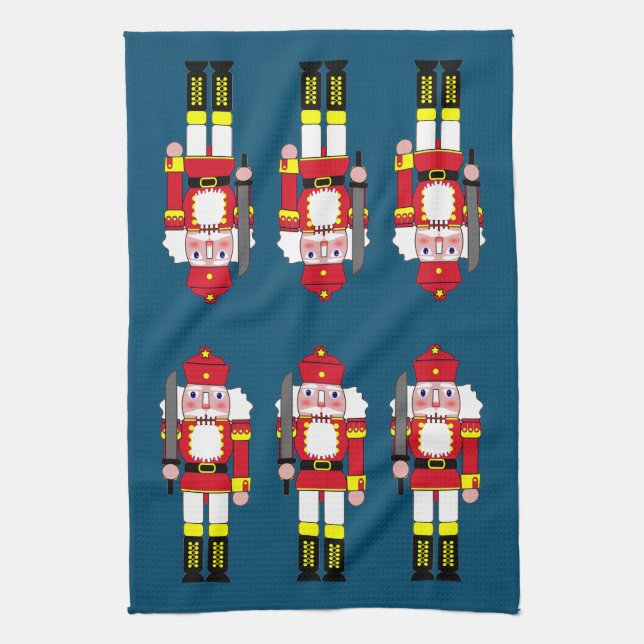 Nutcrackers Kitchen Towel (Vertical)