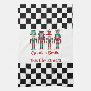 Nutcrackers kitchen towel