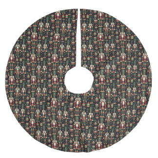 Nutcrackers Pattern Tree Skirt