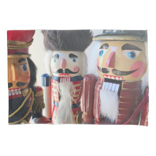 Nutcrackers together pillowcase