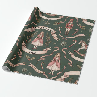 Nutcraker Elegant Wrapping Paper