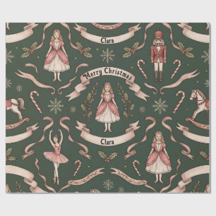 Nutcraker Elegant Wrapping Paper