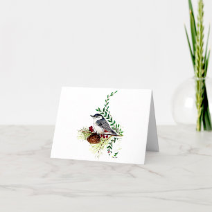 Nuthatch Beautiful Watercolor Note Card