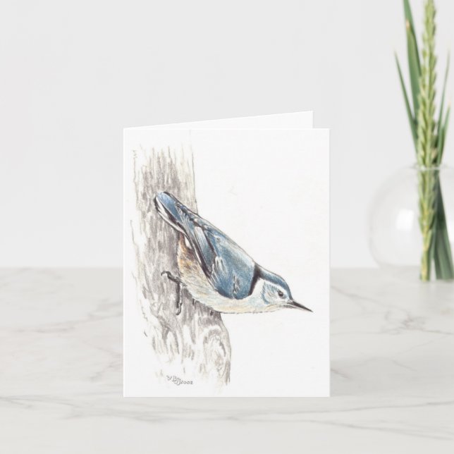 Nuthatch Card (Front)