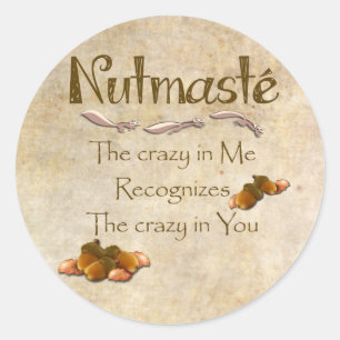 Nutmaste Classic Round Sticker