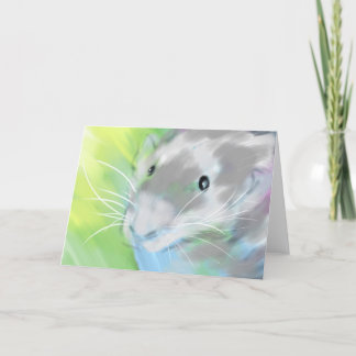 "Nutmeg" Blank Greeting Card