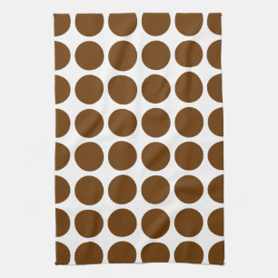 Nutmeg Neutral Dots Kitchen Towel