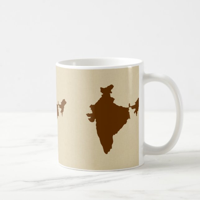 Nutmeg Spice Moods India Coffee Mug (Right)