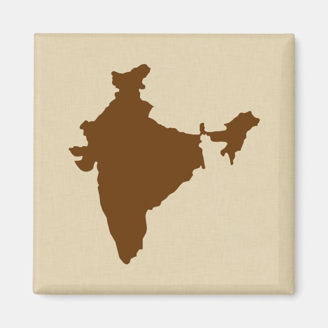 Nutmeg Spice Moods India Magnet (Front)