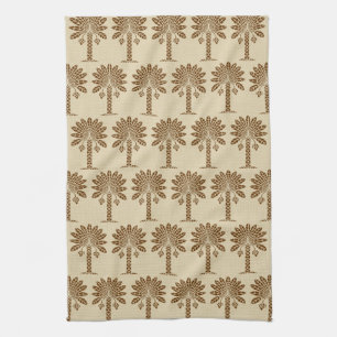 Nutmeg Spice Moods Palm Kitchen Towel