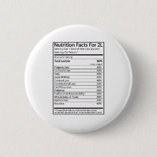 Nutrition Facts For A 2L 2 Inch Round Button