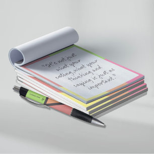 Nutrition Mastery Notepad