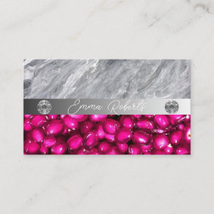 Nutrition Therapist Health and Wellness Business Card