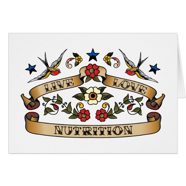 Nutrition vivante d'amour (Devant horizontal)