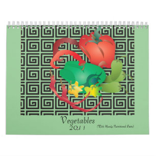 Nutritional Vegetables 2011 Calendar