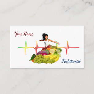 Nutritionist Business Card