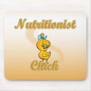 Nutritionist Chick Mouse Pad