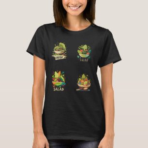 Nutritionist Salad for Dietician and Vegan T-Shirt