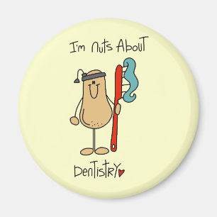 Nuts About Dentistry T-shirts and Gifts Magnet