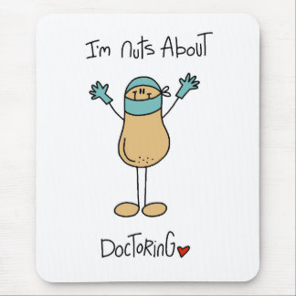 Nuts About Doctoring Mouse Pad