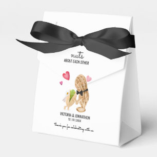 Nuts About Each Other   Wedding Treat Favour Box