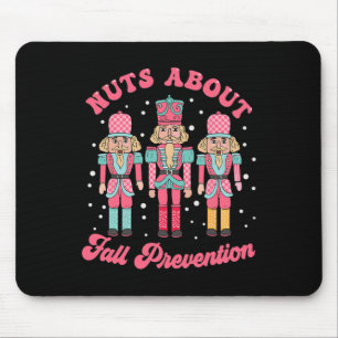 Nuts About Fall Prevention Pt Nutcracker Ballet Ch Mouse Pad