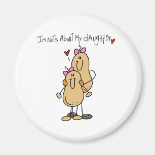 Nuts About My Daughter Magnet