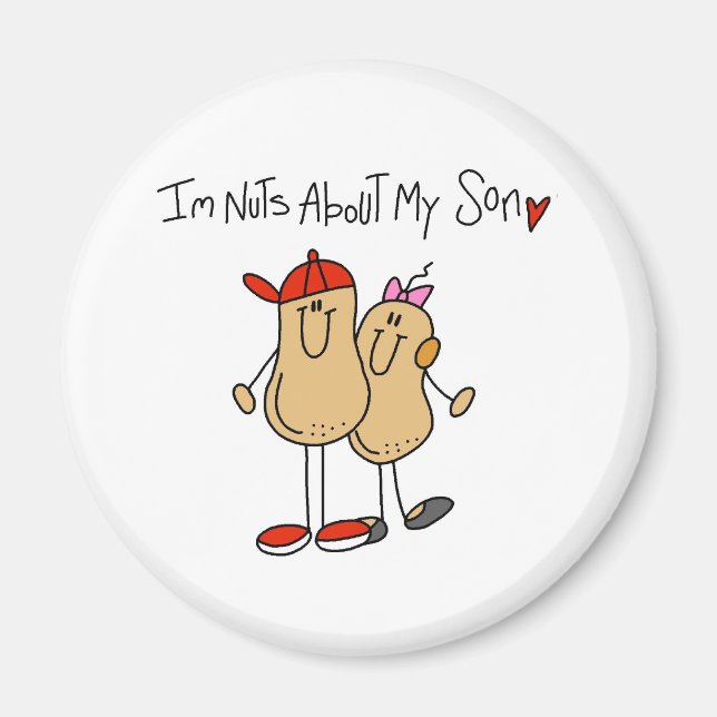 Nuts About My Son Magnet (Front)