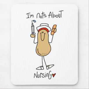 Nuts About Nursing Mouse Pad