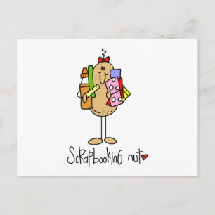 Nuts About Scrapbooking Postcard