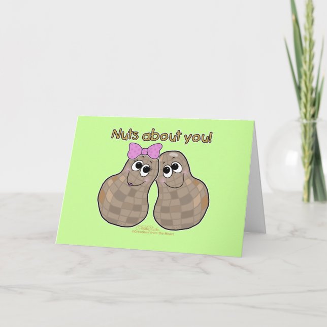 Nuts About You! Card (Front)