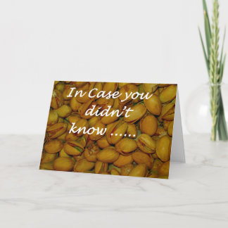 nuts about you holiday card