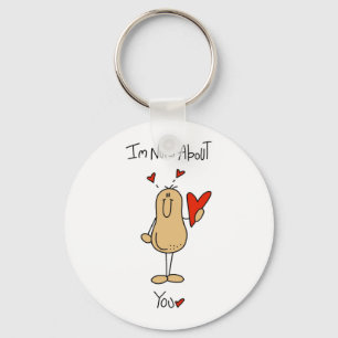 Nuts About You T-shirts and Gifts Keychain